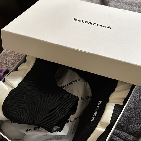 Balenciaga black Maille sneakers - Picture 3 of 3